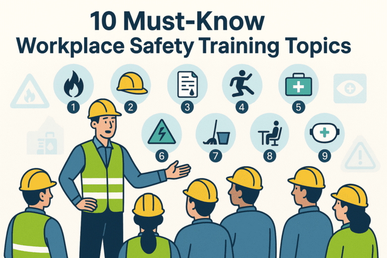 Workplace Safety Training Topics