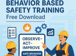 Behavior Based Safety Training