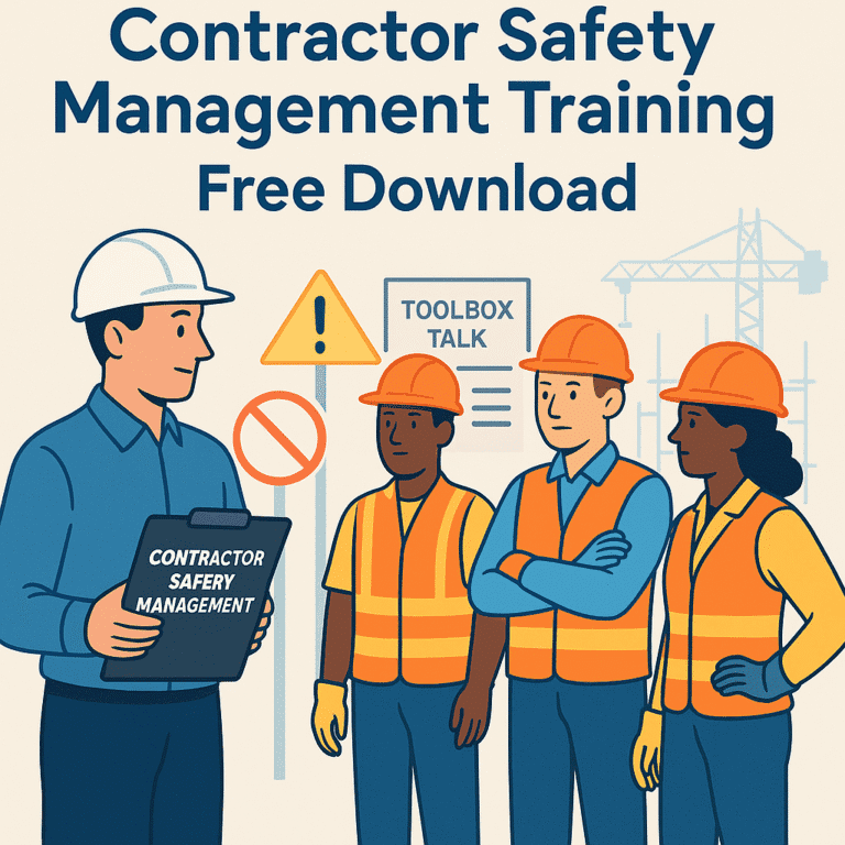 Contractor Safety Management Training