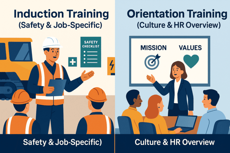 Induction Training vs Orientation Training