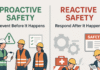 Proactive Safety vs Reactive Safety