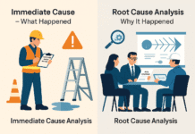 Root Cause Analysis vs Immediate Cause Analysis
