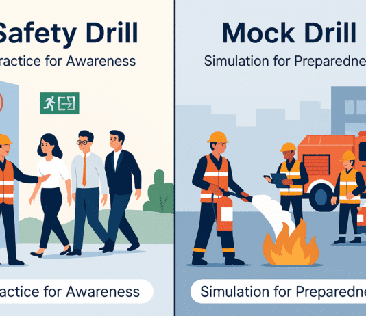 Safety Drill vs Mock Drill