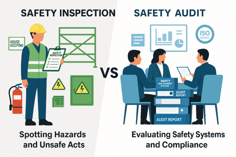 Safety Inspection vs Safety Audit