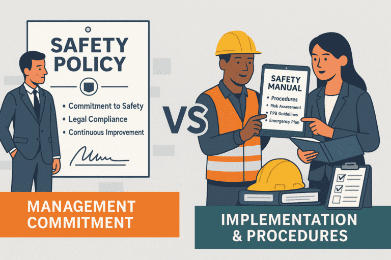 Safety Policy vs Safety Manual