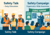 Safety Talk vs Safety Campaign