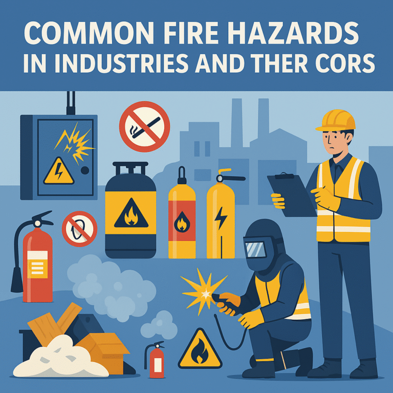 Common Fire Hazards in Industries and Their Controls