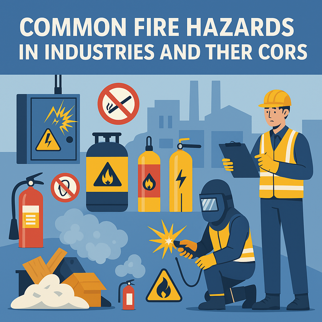 Common Fire Hazards in Industries and Their Controls