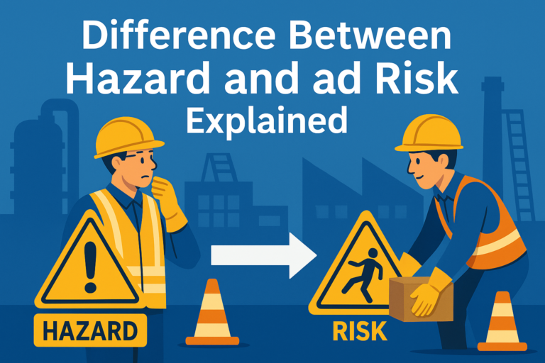 Difference Between Hazard and Risk Explained