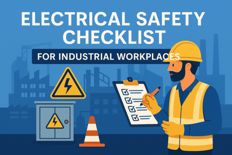 Electrical Safety Checklist for Industrial Workplaces
