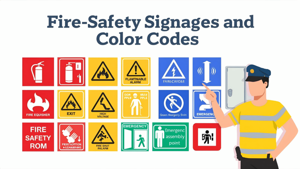 Fire Safety Signages and Color Codes Explained