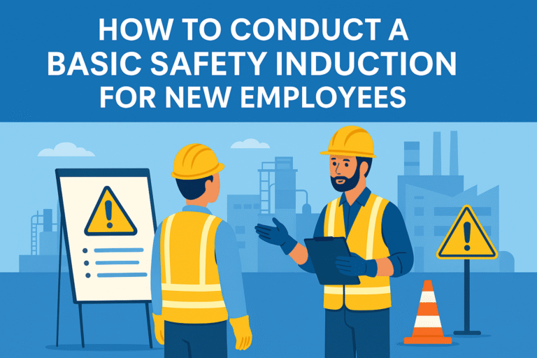 How to Conduct a Basic Safety Induction for New Employees