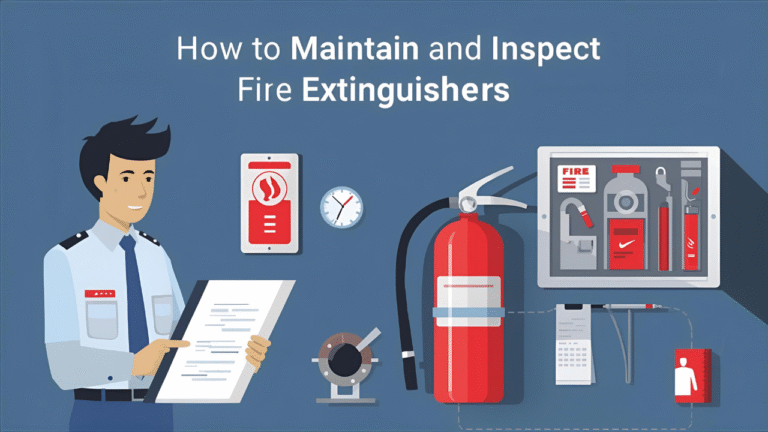 How to Maintain and Inspect Fire Extinguishers