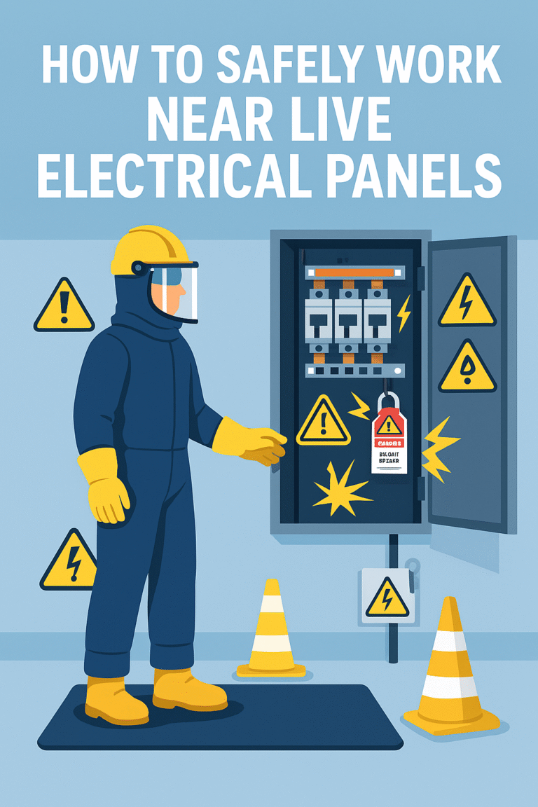 How to Safely Work Near Live Electrical Panels