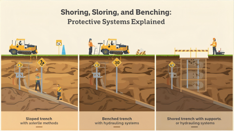 Sloping and Benching