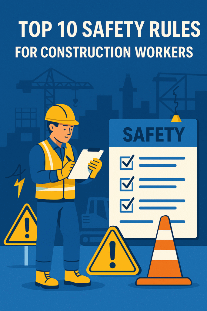 Top 10 Safety Rules for Construction Workers