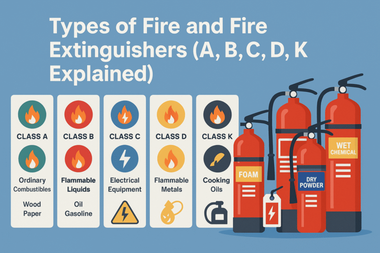 Types of Fire and Fire Extinguishers