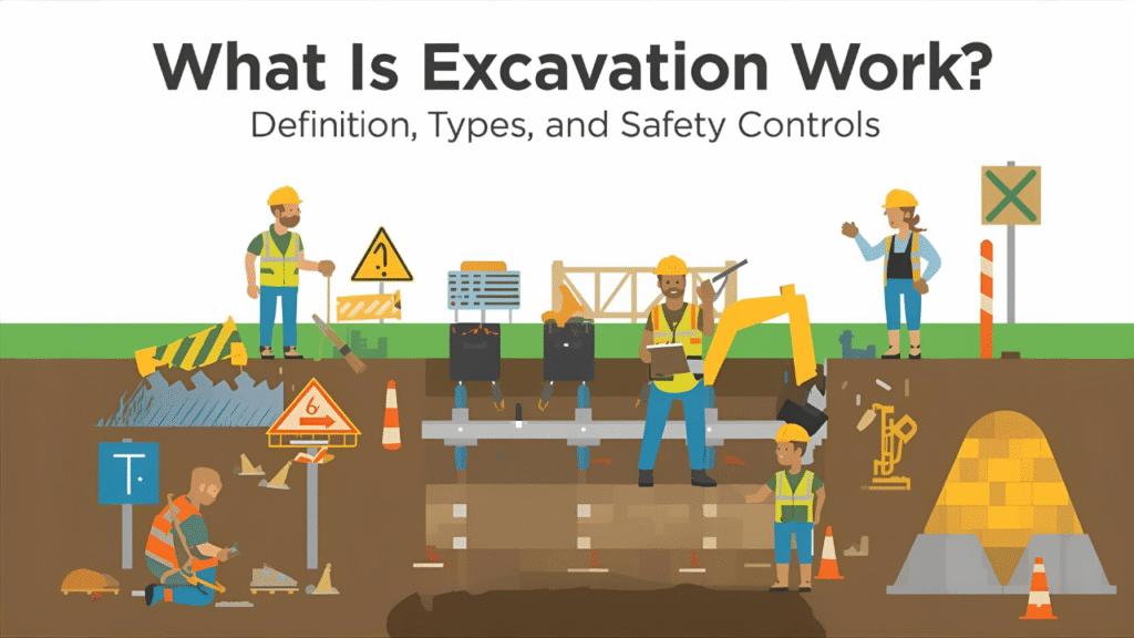 What Is Excavation Work? Definition, Types, and Safety Controls