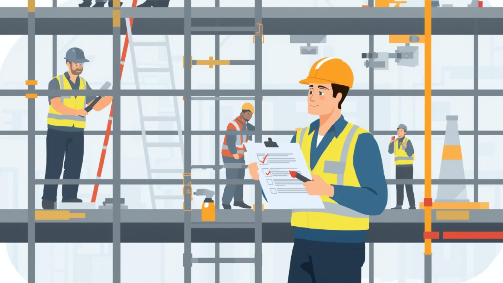 Daily Scaffold Inspection Checklist for Safety Officers