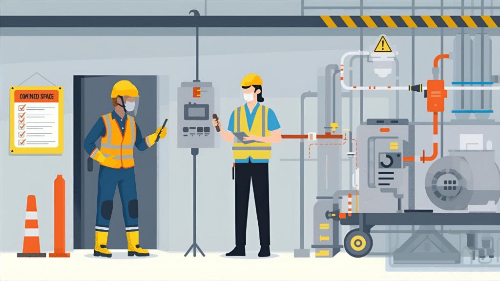 Duties of Confined Space Attendants and Entrants