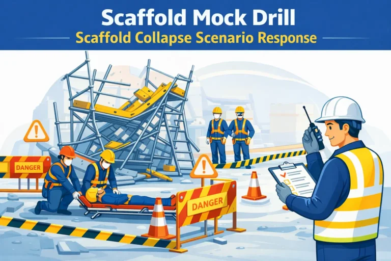 Scaffold Mock Drill
