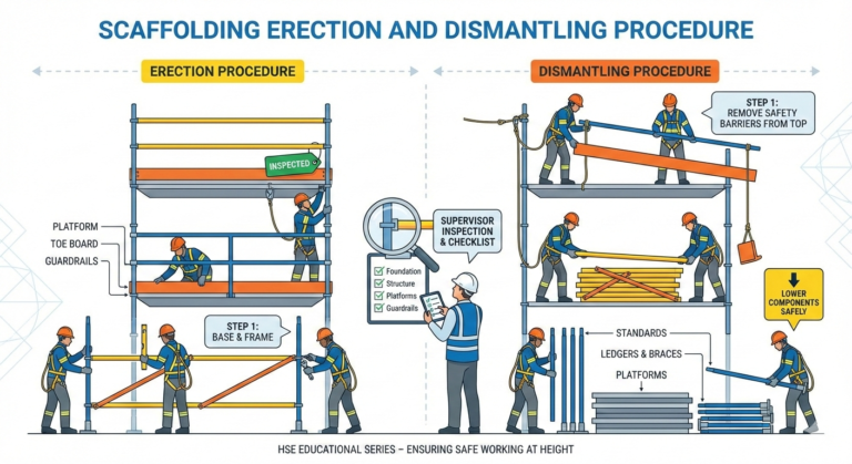 Scaffolding Erection and Dismantling Procedure