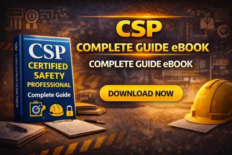 Certified Safety Professional CSP Complete Guide eBook