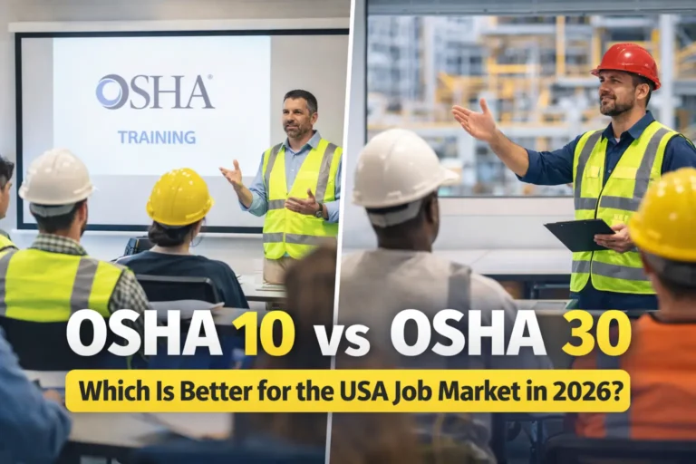 OSHA 10 vs OSHA 30