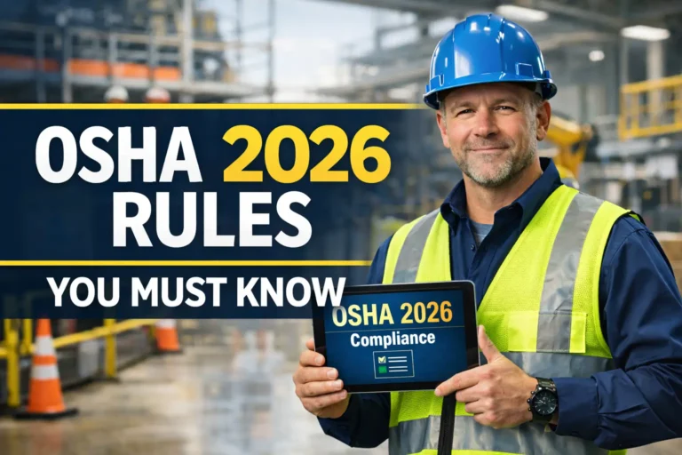 OSHA 2026 Rules and Regulations