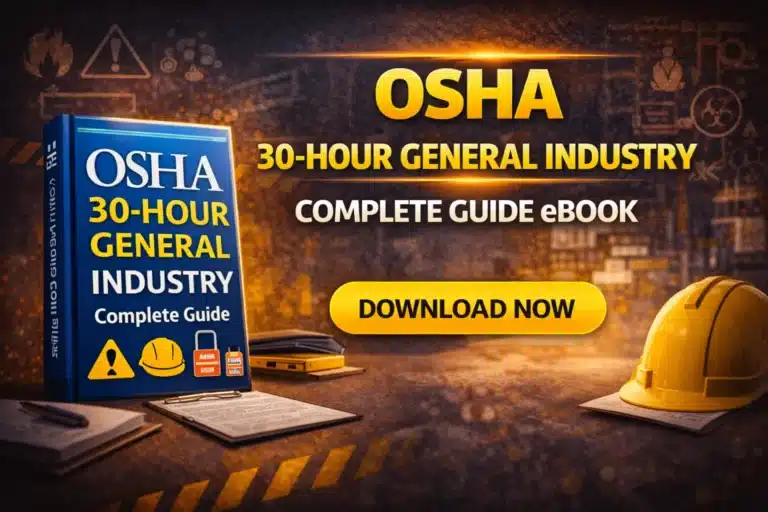 OSHA 30-Hour General Industry Complete Guide eBook
