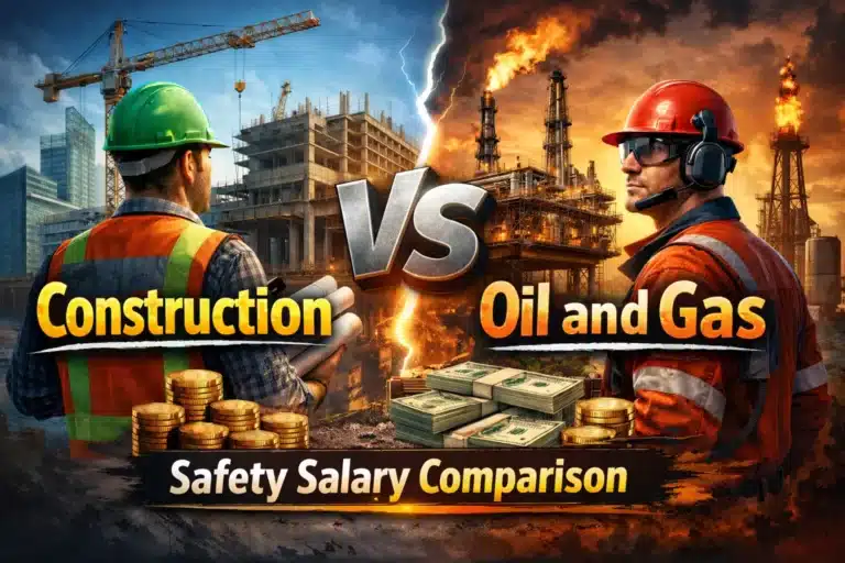 Construction vs Oil and Gas Safety Salary Comparison