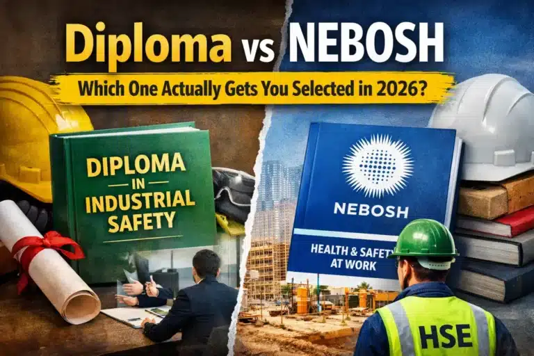 Diploma vs NEBOSH, Which One Actually Gets You Selected in 2026?