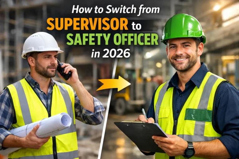How to Switch from Supervisor to Safety Officer in 2026