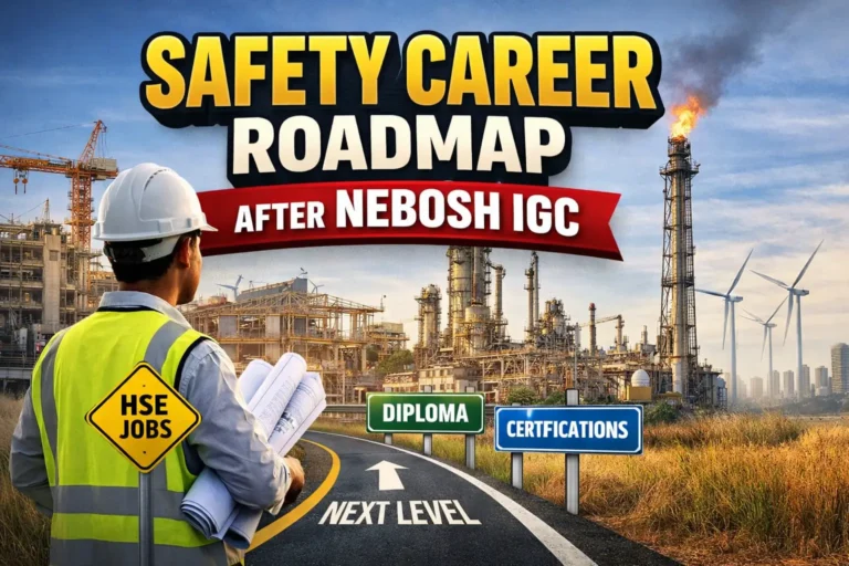 Safety Career Roadmap After NEBOSH IGC