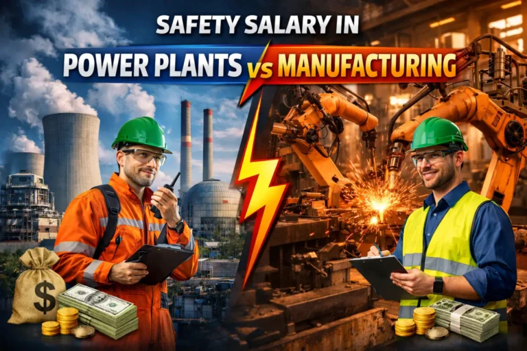 Safety Salary in Power Plants vs Manufacturing