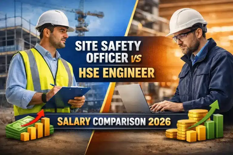 Site Safety Officer vs HSE Engineer Salary Comparison 2026
