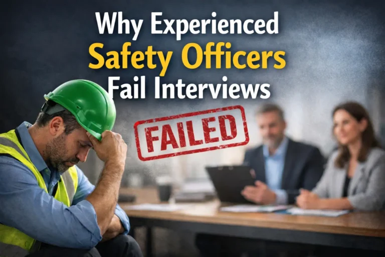 Why Experienced Safety Officers Fail Interviews