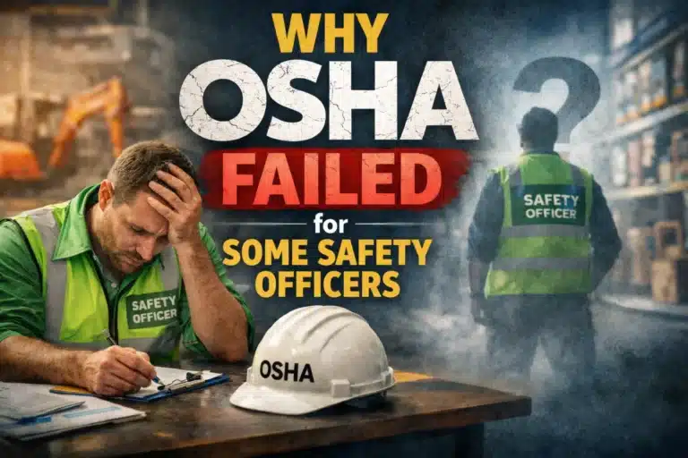 Why OSHA Failed for Some Safety Officers