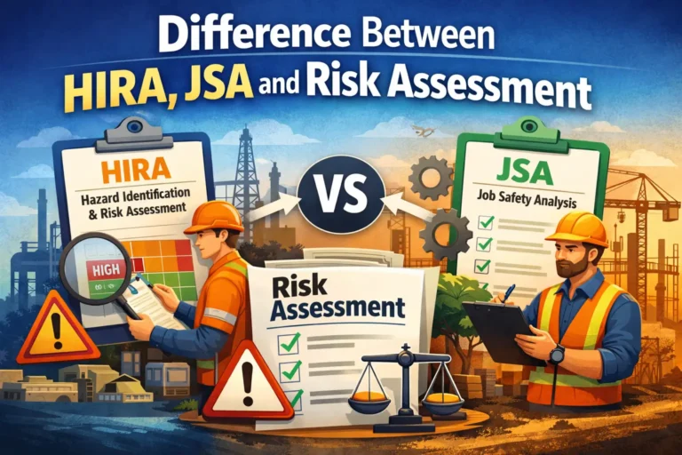 Difference Between HIRA JSA and Risk Assessment