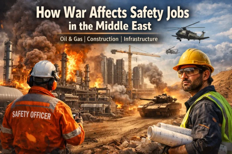 How War Impacts Safety Jobs in the Middle East