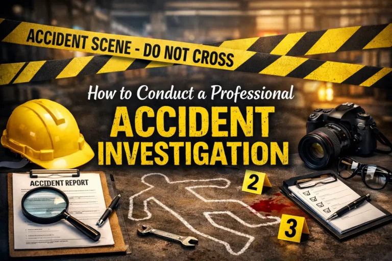 How to Conduct a Professional Accident Investigation