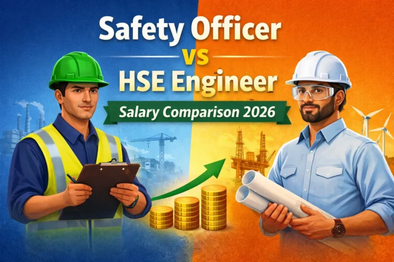 Safety Officer vs HSE Engineer Salary Comparison 2026