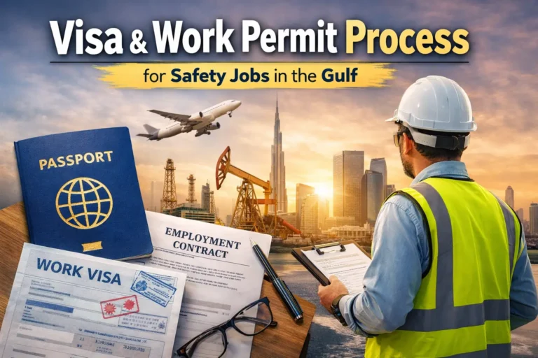 Visa and Work Permit Process for Safety Jobs in the Gulf