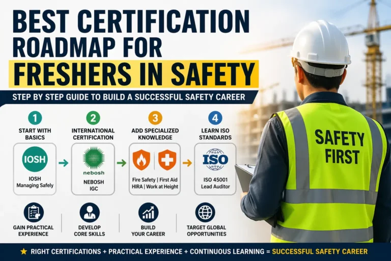 Best Certification Roadmap for Freshers in Safety