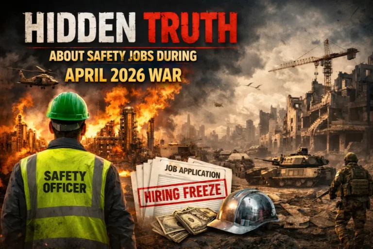 Hidden Truth About Safety Jobs During April 2026 War