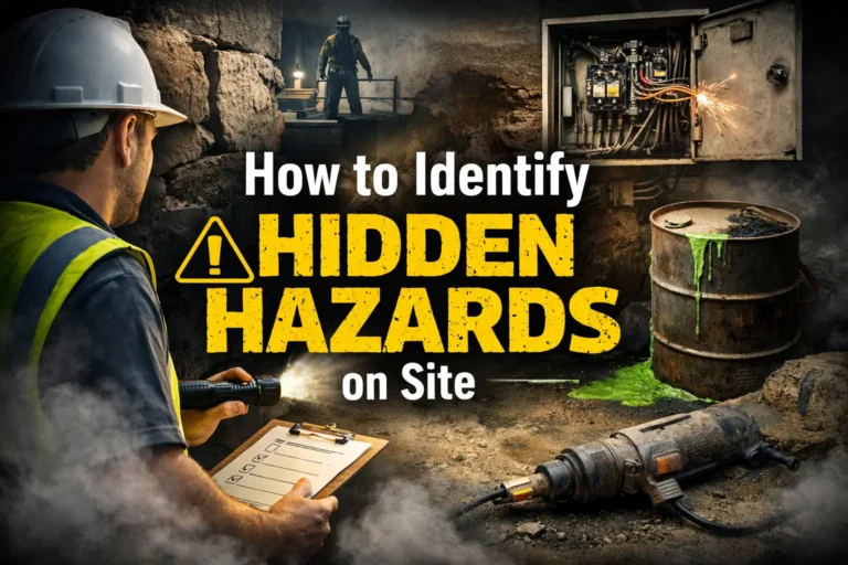 How to Identify Hidden Hazards on Site