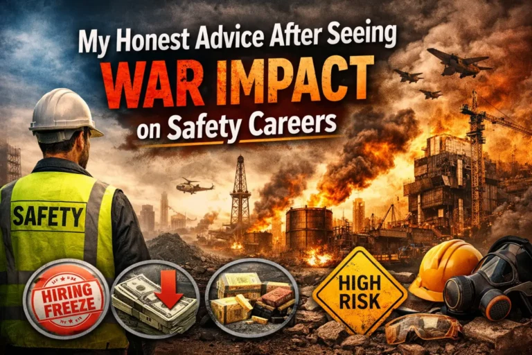 My Honest Advice After Seeing War Impact on Safety Careers