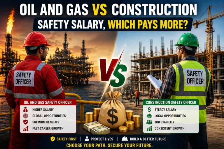 Oil and Gas vs Construction Safety Salary, Which Pays More