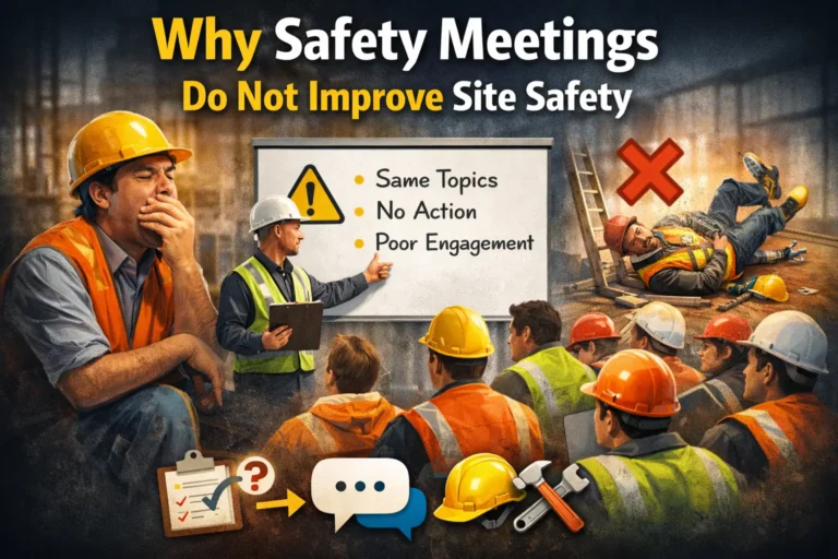 Why Safety Meetings Do Not Improve Site Safety