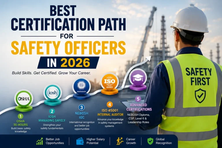 Best Certification Path for Safety Officers in 2026